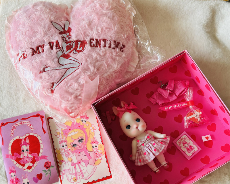 Stock lubaobao  Valentine's Day limited pvcdoll rabbit bunny