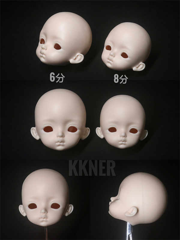 KeXing head Kkner  bjd 1/8 1/6  resin head