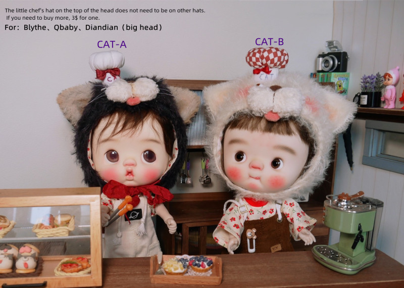 【Little tailor 】bjd Diandian blythe hat【pre-order】 OUTFIT