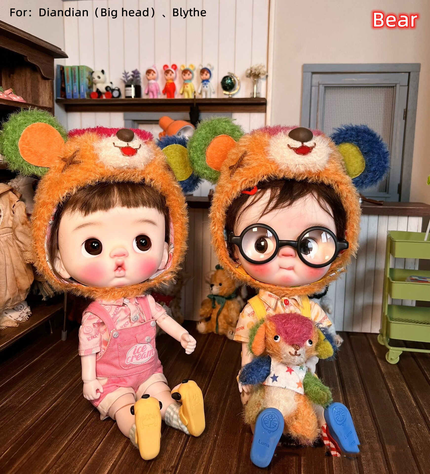 【Little tailor 】bjd Diandian blythe hat【pre-order】 OUTFIT