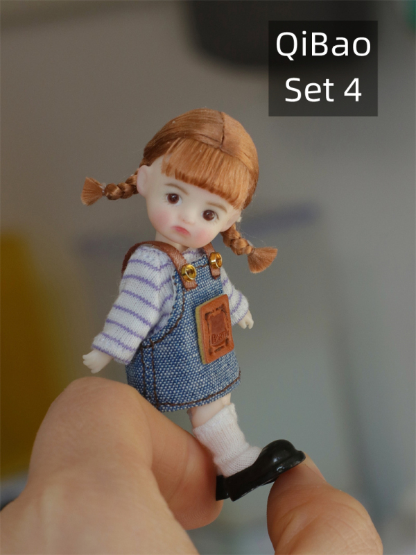 preorder QiBao fullset tiny bjd resin doll 【doubaozi doll】