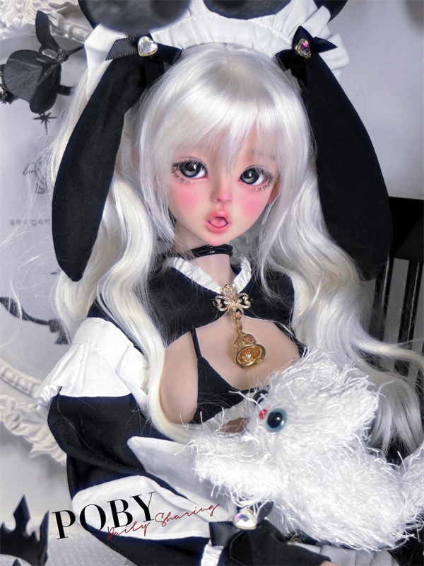 Poby head 1/4 resin bjd acatbo