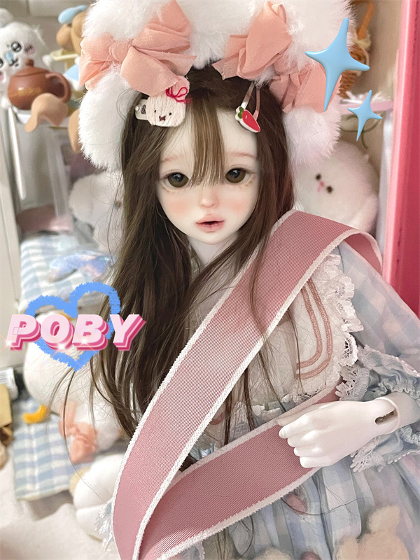 Poby head 1/4 resin bjd acatbo