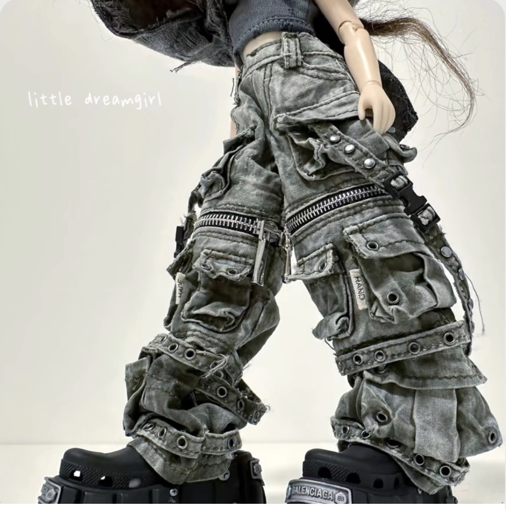 【Cool girl】Jeans bjd ob11 blythe 【pre-order】 OUTFIT