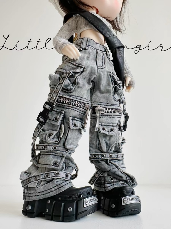 【Cool girl】Jeans bjd ob11 blythe 【pre-order】 OUTFIT