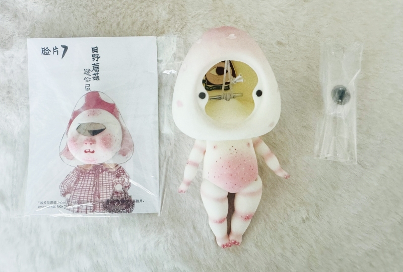 moxine mini mushroom doll resin bjd