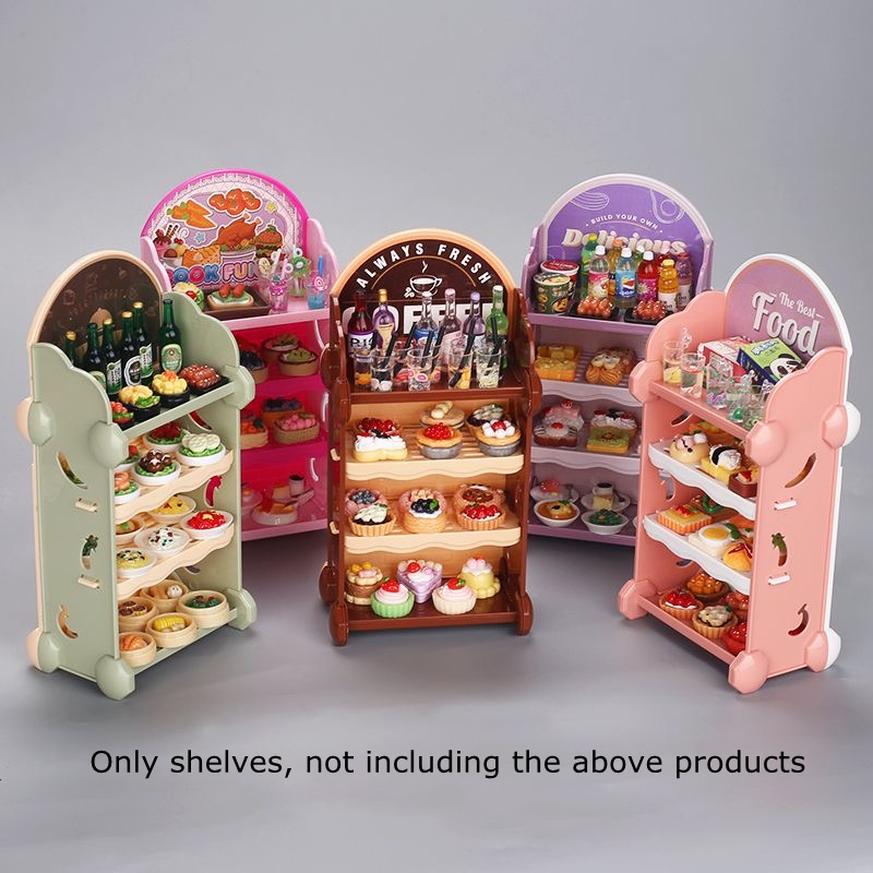 shelves miniature furniture toys stock