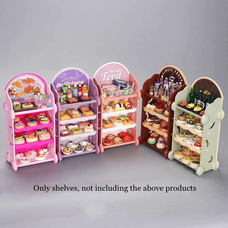 shelves miniature furniture toys stock