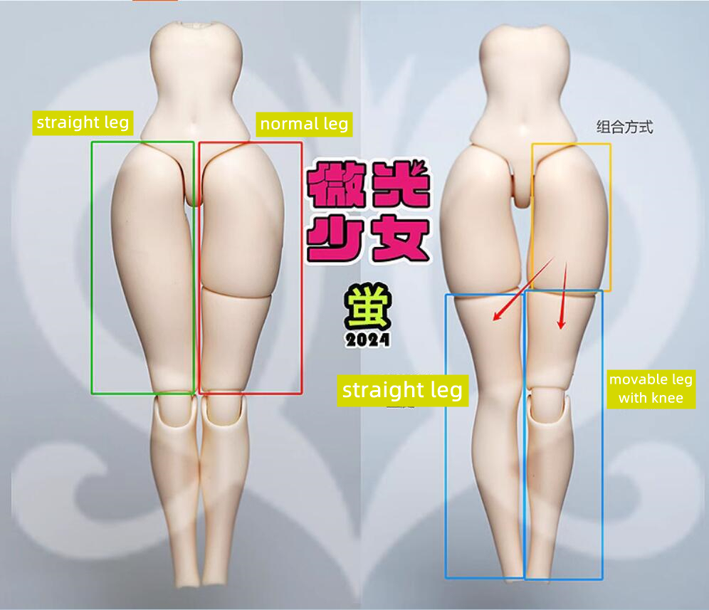 body only bedoll 1/12 1:12 body YingBao