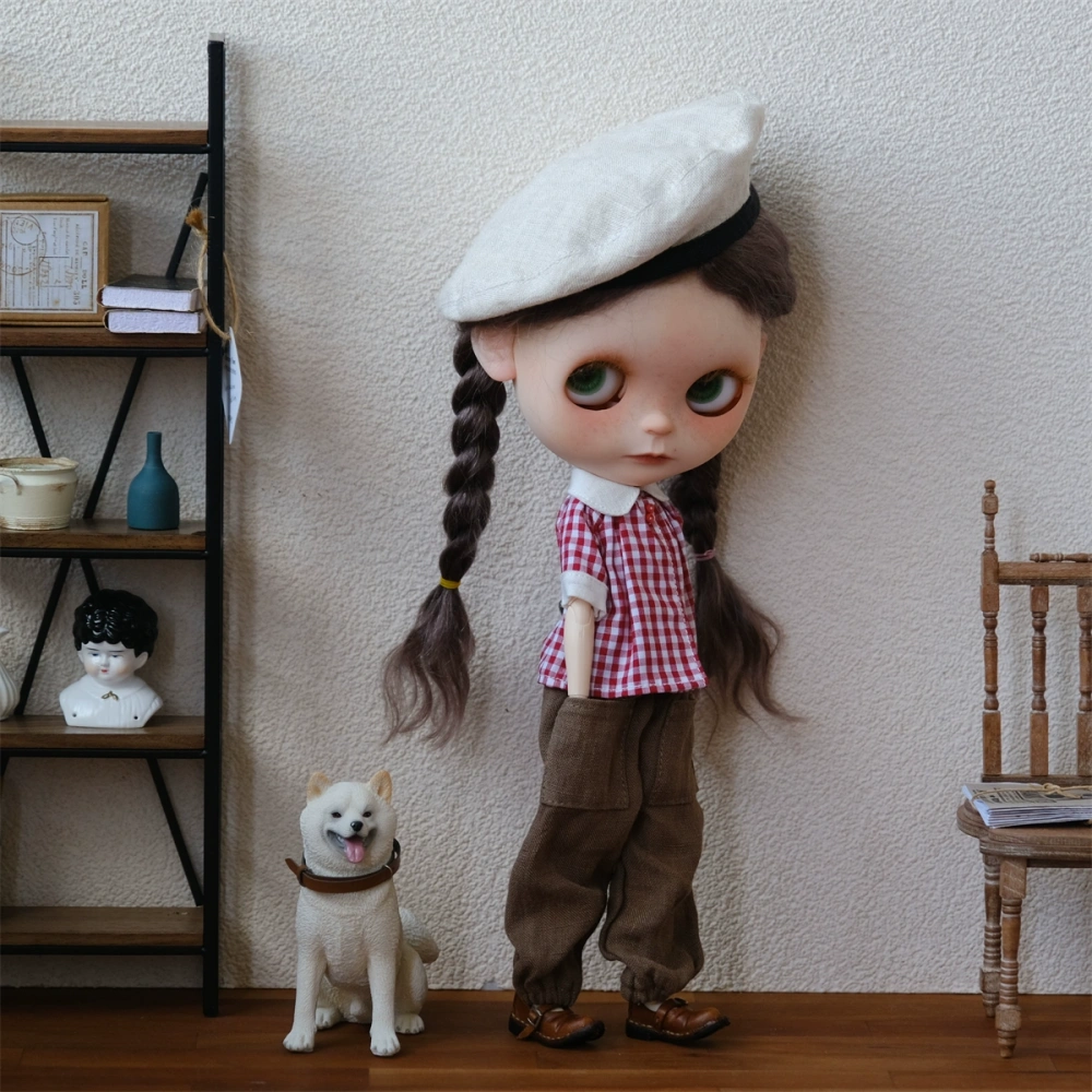 Square shirt set bjd blythe Coke's doll clothes pre-order outfit