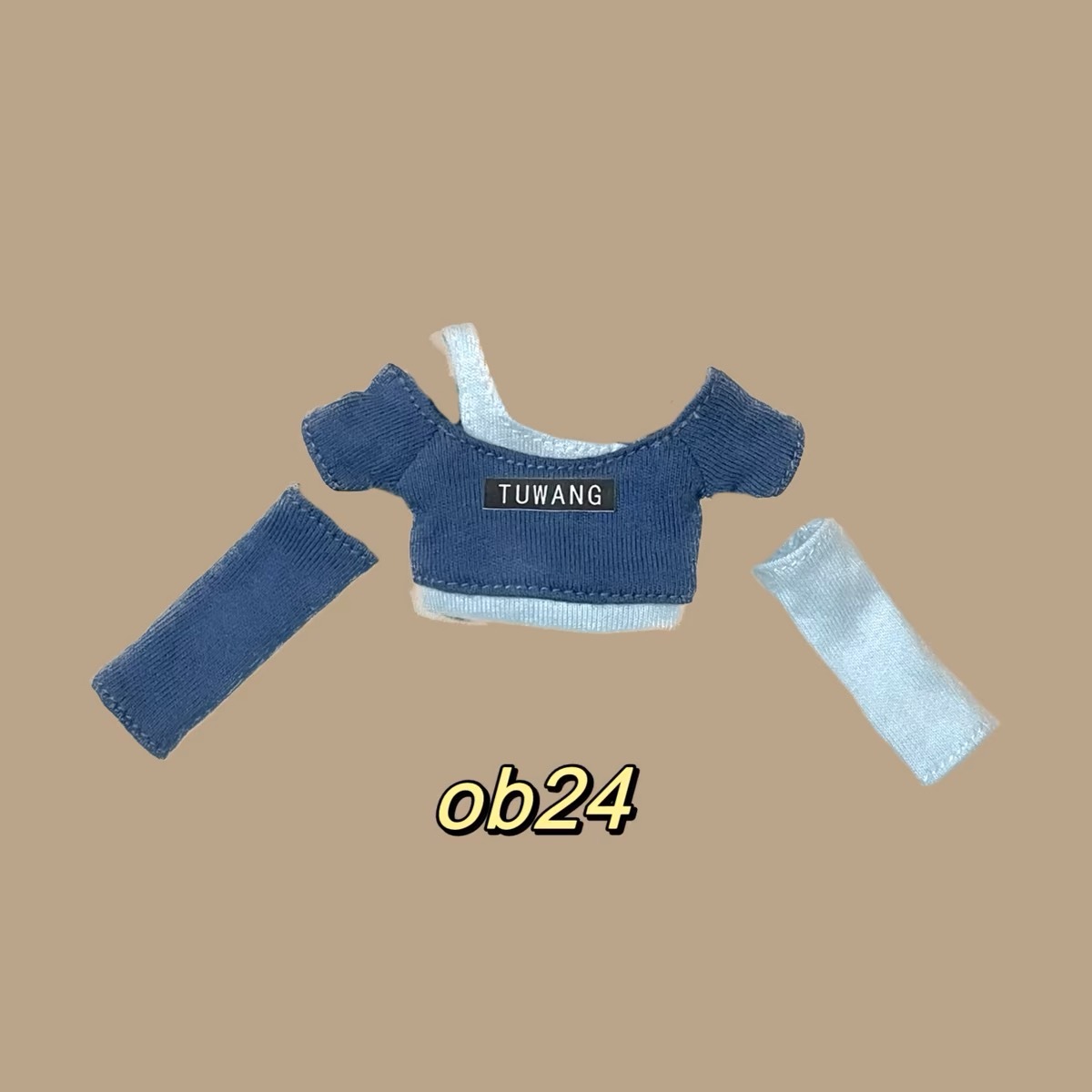 T-shirt bjd blythe Tuwangwan 's doll clothes pre-order outfit