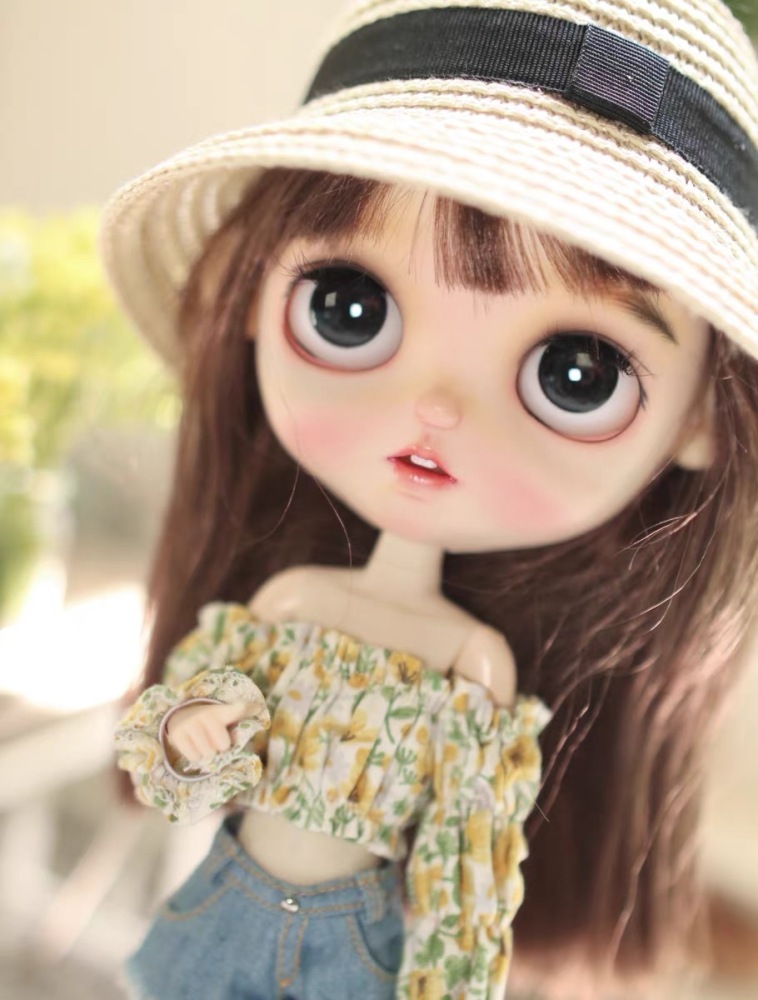 Floral top bjd blythe Tuwangwan 's doll clothes pre-order outfit