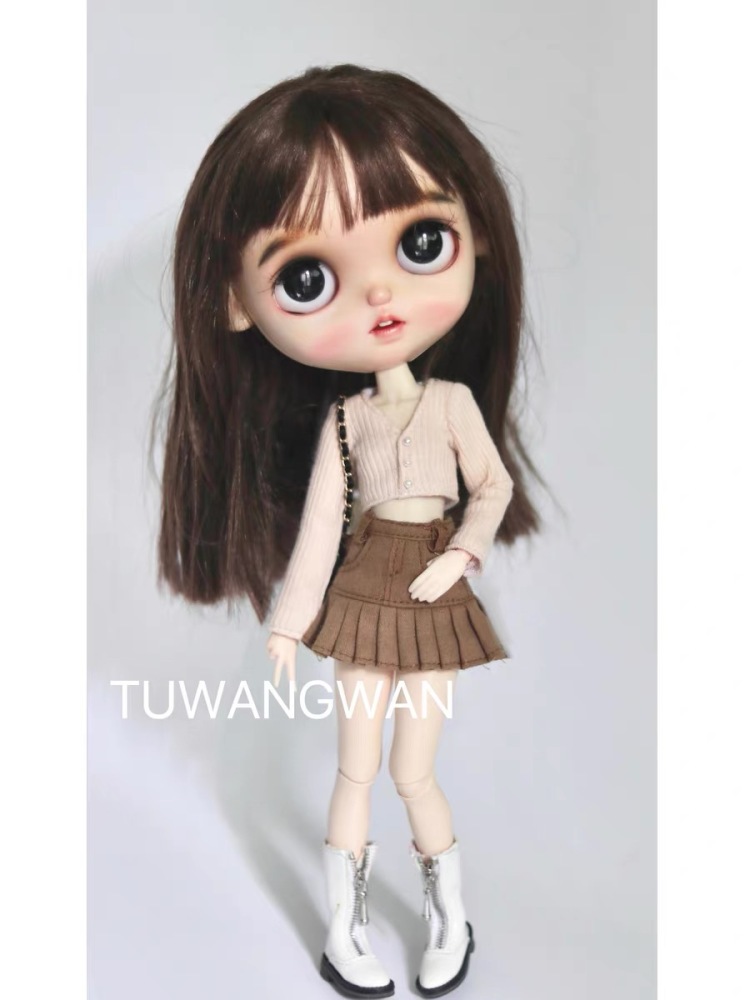 Cardigan sweater bjd blythe Tuwangwan 's doll clothes pre-order outfit