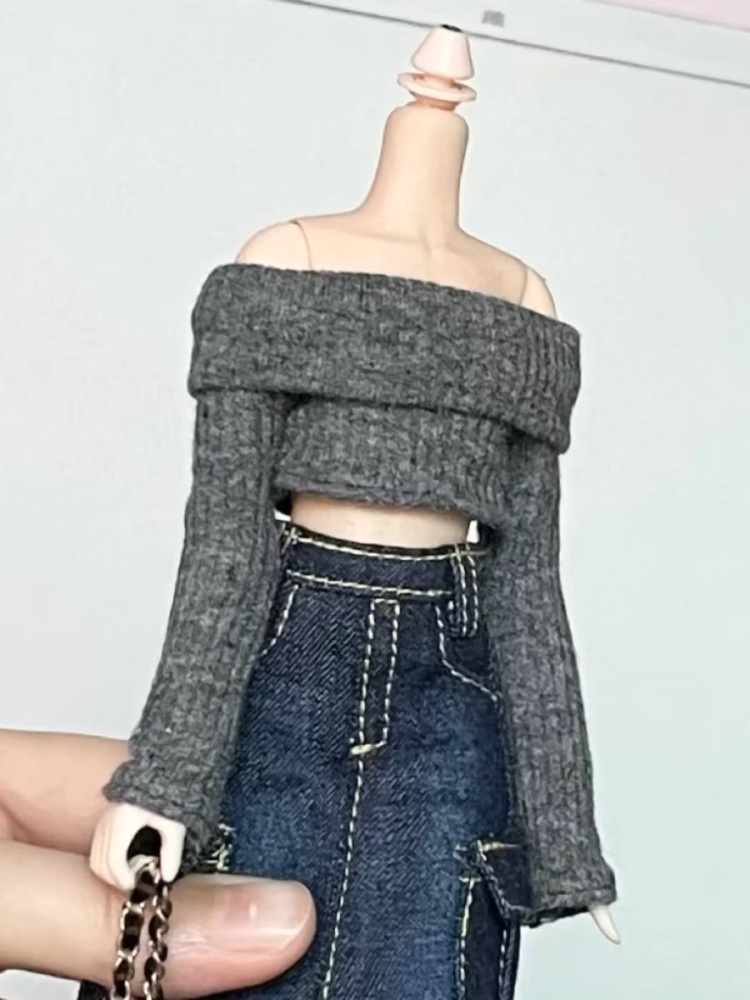 Demin skirt  bjd blythe Tuwangwan 's doll clothes pre-order outfit