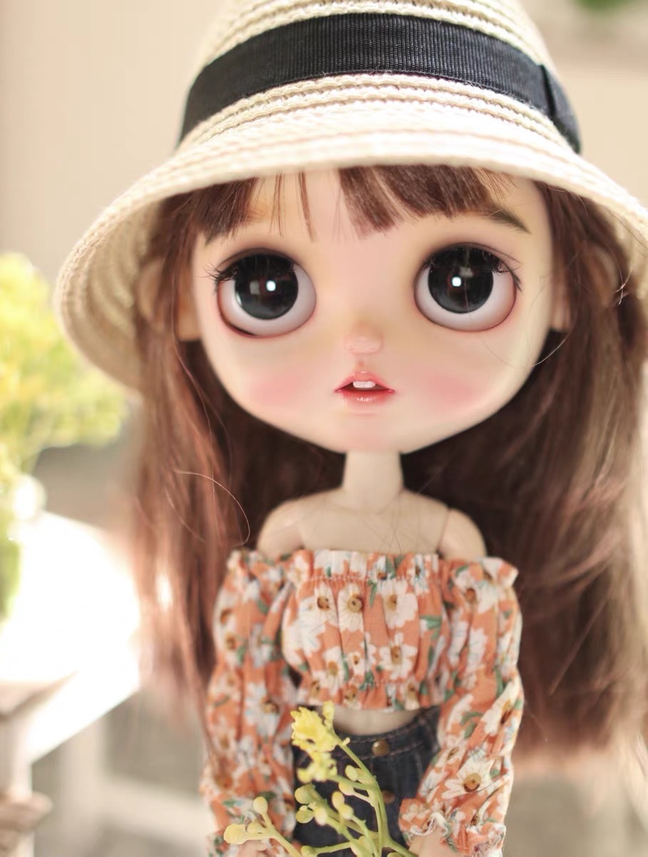 Floral top bjd blythe Tuwangwan 's doll clothes pre-order outfit