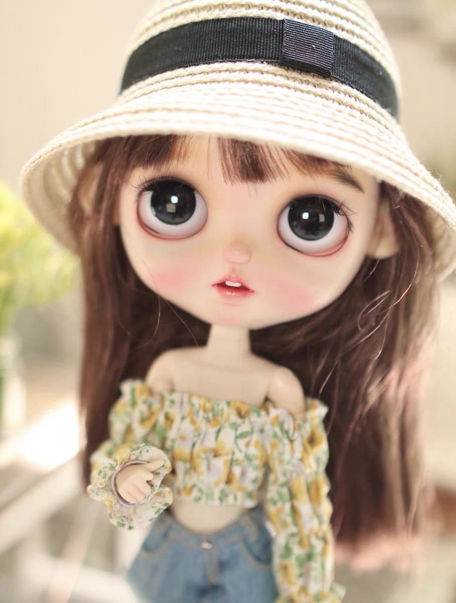 Floral top bjd blythe Tuwangwan 's doll clothes pre-order outfit