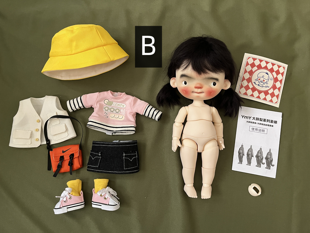 Dou  bjd full set stock mumudolls bjd