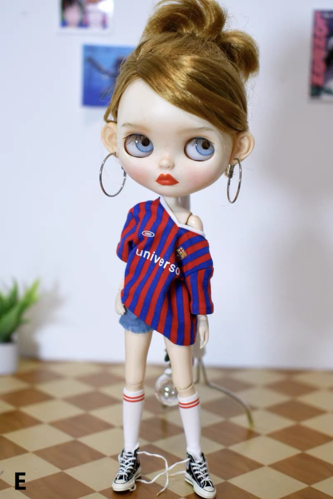 Jersey bjd Blythe One-seven 's doll clothes pre-order outfit