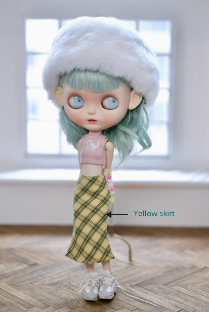 Vest bjd Blythe One-seven 's doll clothes pre-order outfit