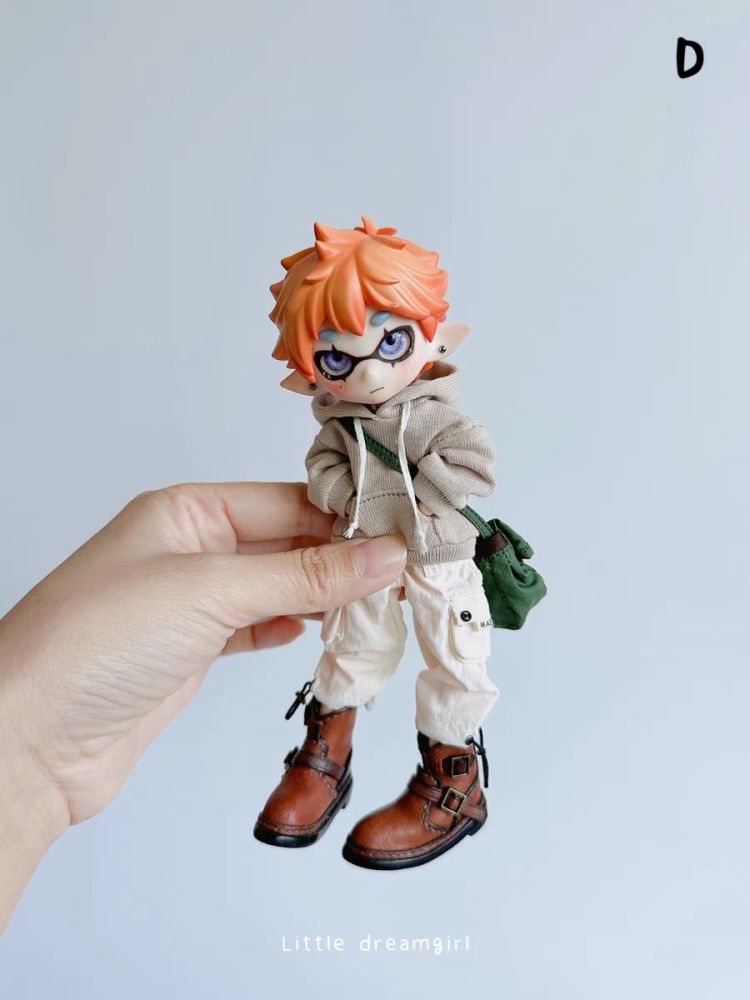 Colorful hoodie bjd ob11 blythe Little Dream Girl pre-order outfit