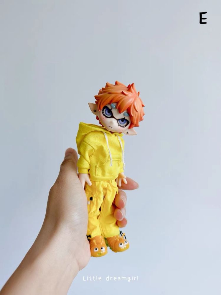 Colorful hoodie bjd ob11 blythe Little Dream Girl pre-order outfit