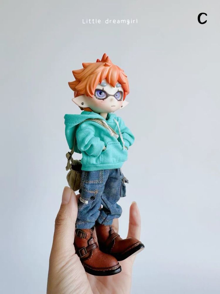 Colorful hoodie bjd ob11 blythe Little Dream Girl pre-order outfit