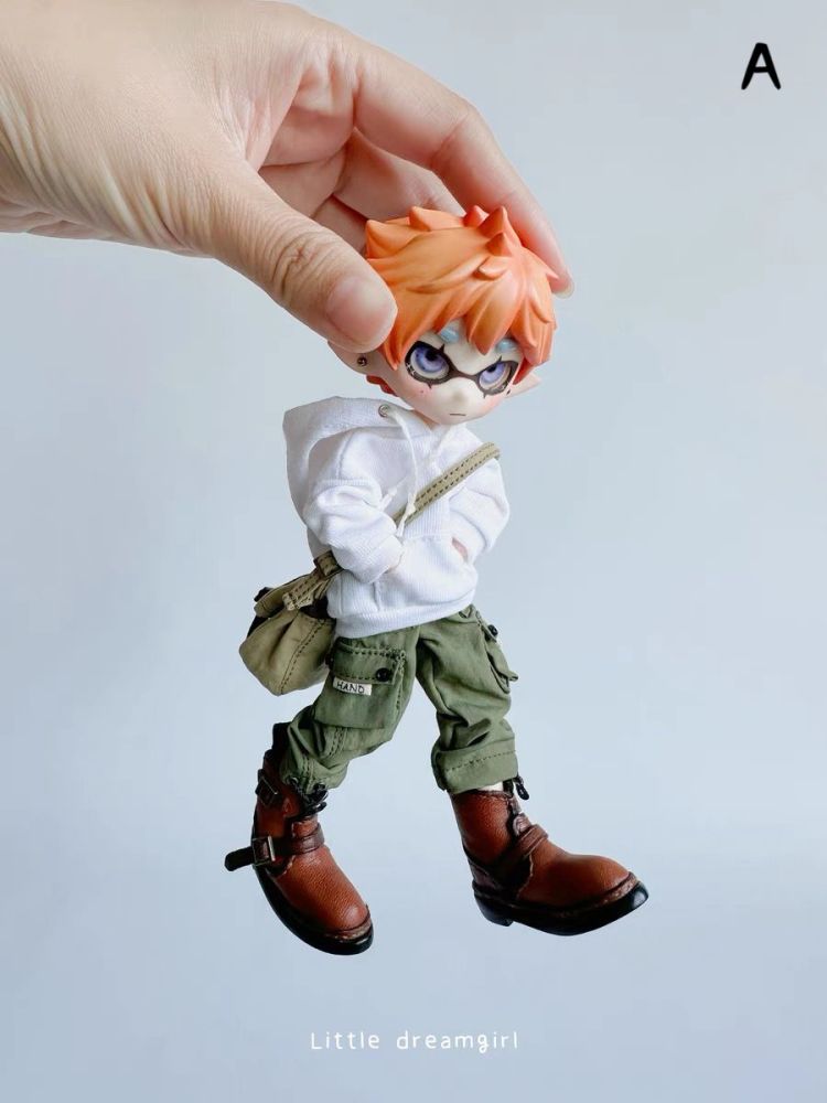 Colorful hoodie bjd ob11 blythe Little Dream Girl pre-order outfit