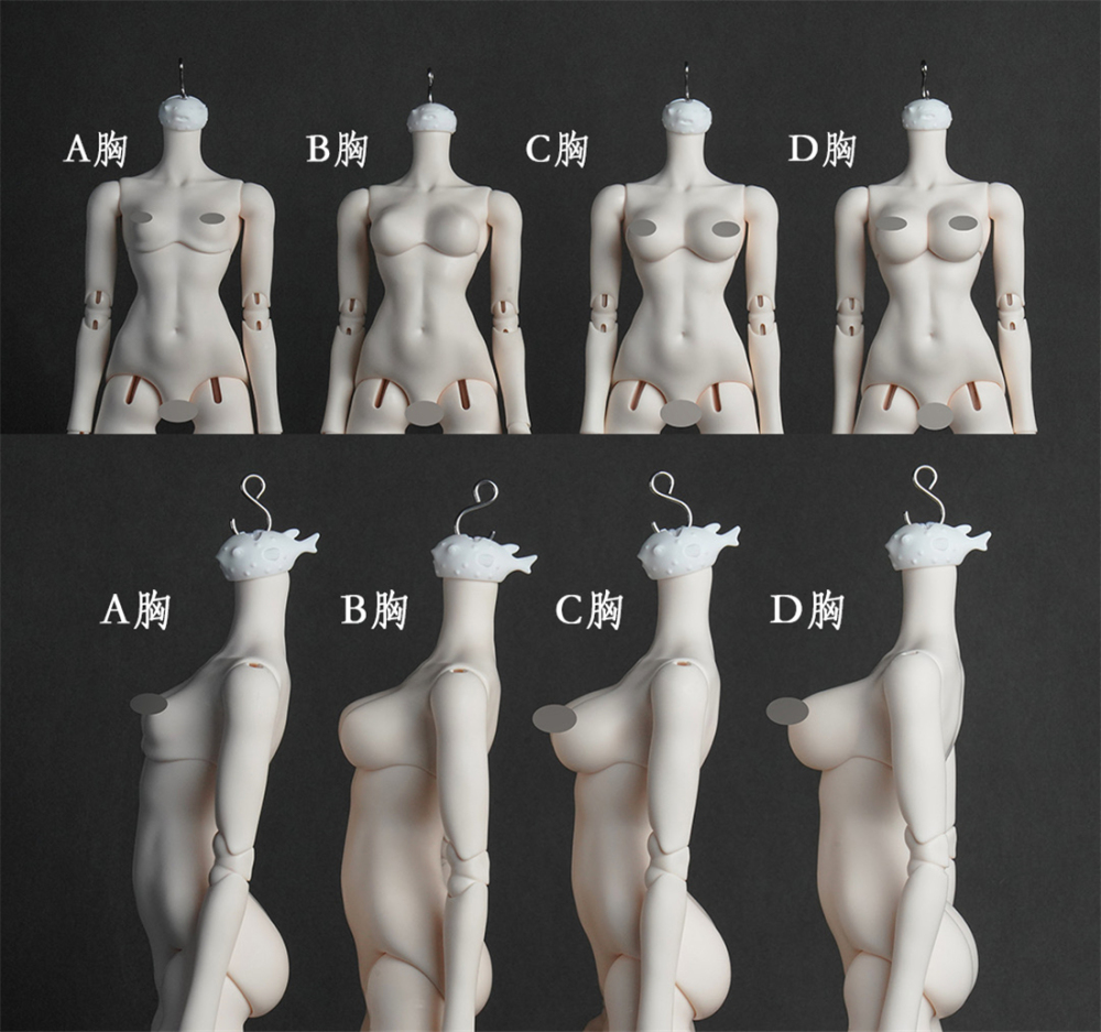 1/3（62cm）girl body human body coral reef bjd