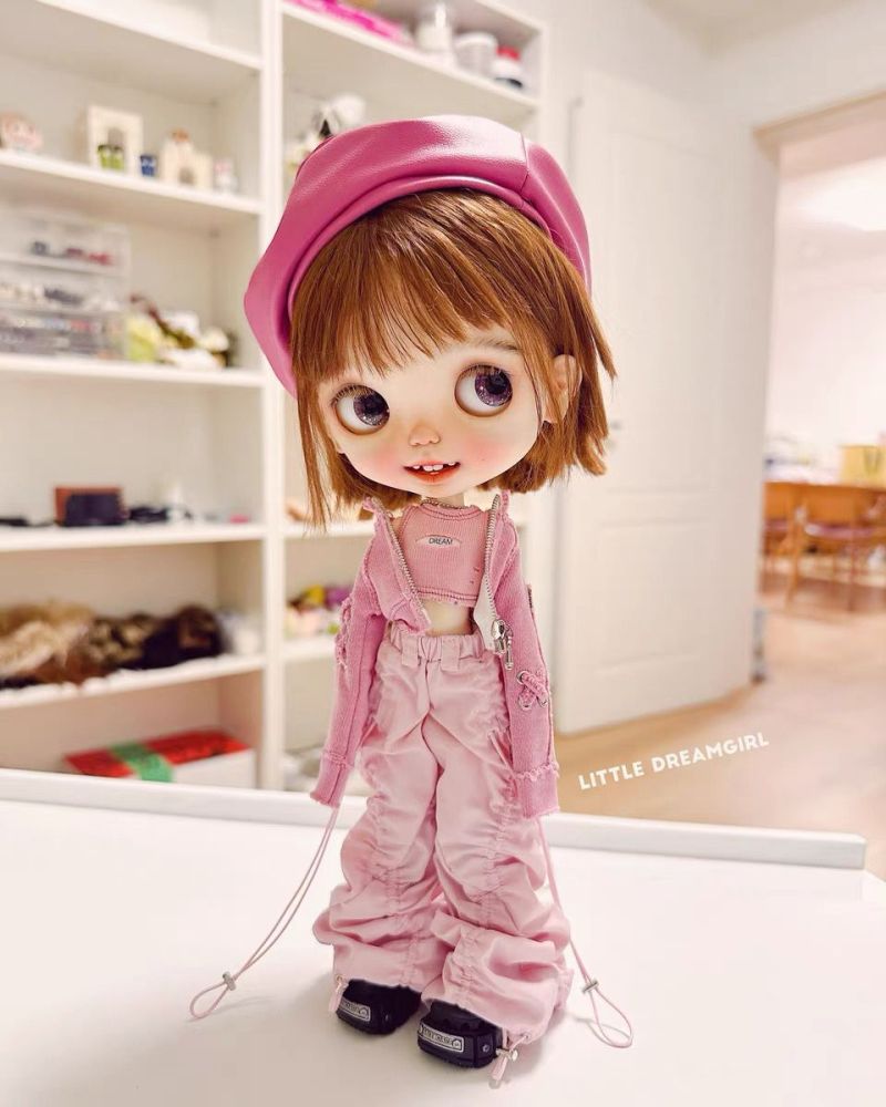 Beret Cowboy hat bjd ob11 blythe pre-order outfit Little Dream Girl【Cool girl】