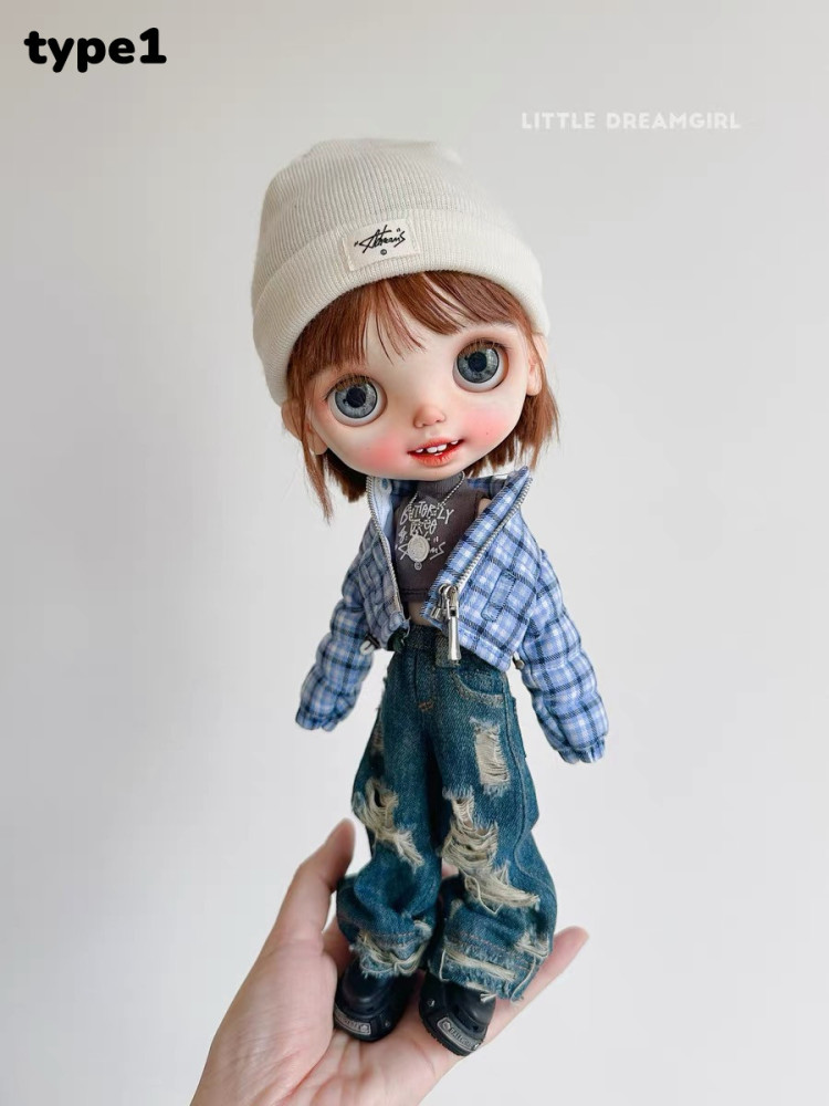 2025 New Product- Cotton Padded for blythe Little Dream Girl pre-order outfit