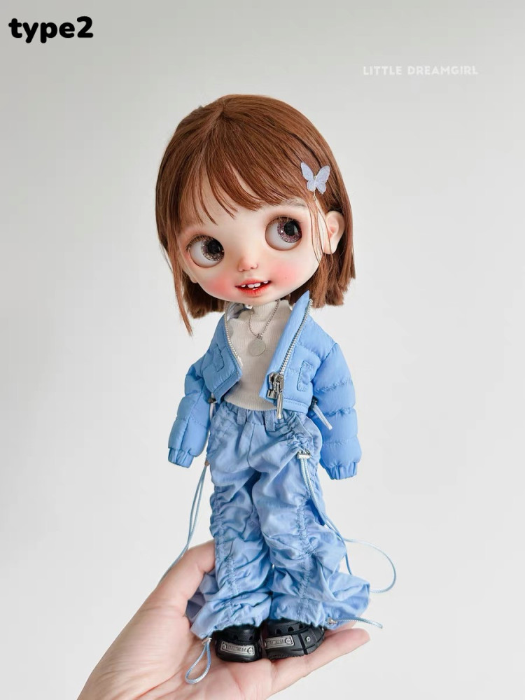 2025 New Product- Cotton Padded for blythe Little Dream Girl pre-order outfit
