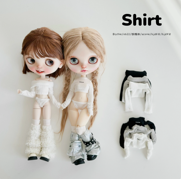 T-Shirt bjd ob11 blythe ore-order outfit Little Dream Girl
