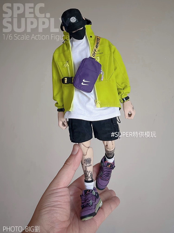 Outfit for Ling page D 1/6 scale action figures coat only