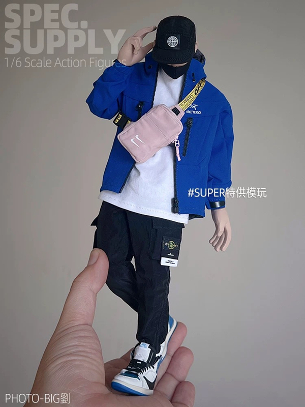 Outfit for Ling page D 1/6 scale action figures coat only