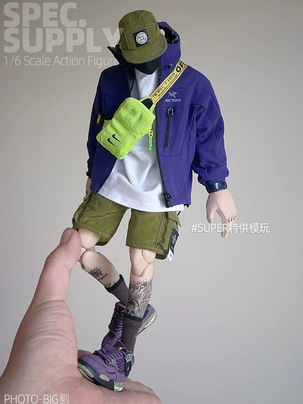 Outfit for Ling page D 1/6 scale action figures coat only