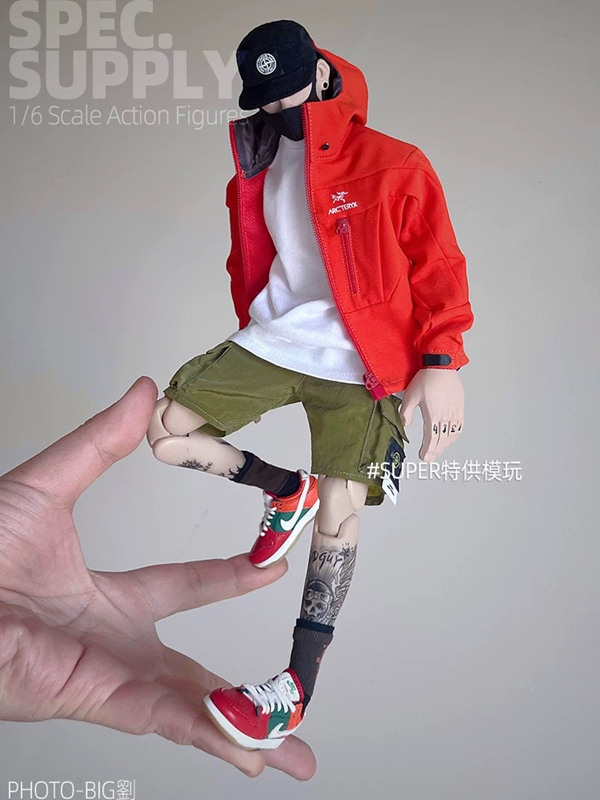 Outfit for Ling page D 1/6 scale action figures coat only