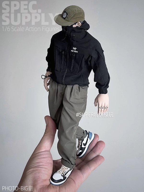 Outfit for Ling page D 1/6 scale action figures coat only