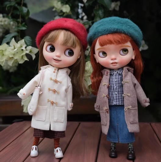 Overcoat  bjd blythe Bingbing's doll clothes pre-order outfit