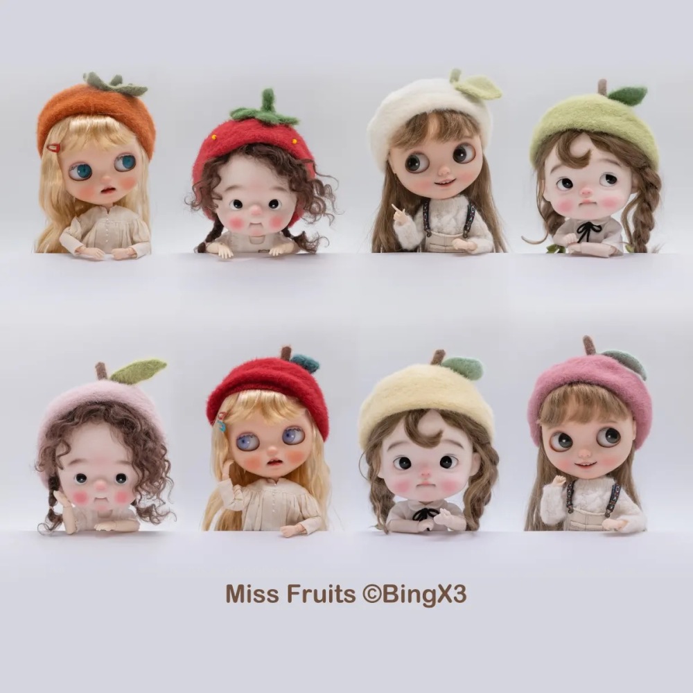 Miss FruitsBeret bjd blythe Bingbing's doll clothes pre-order outfit