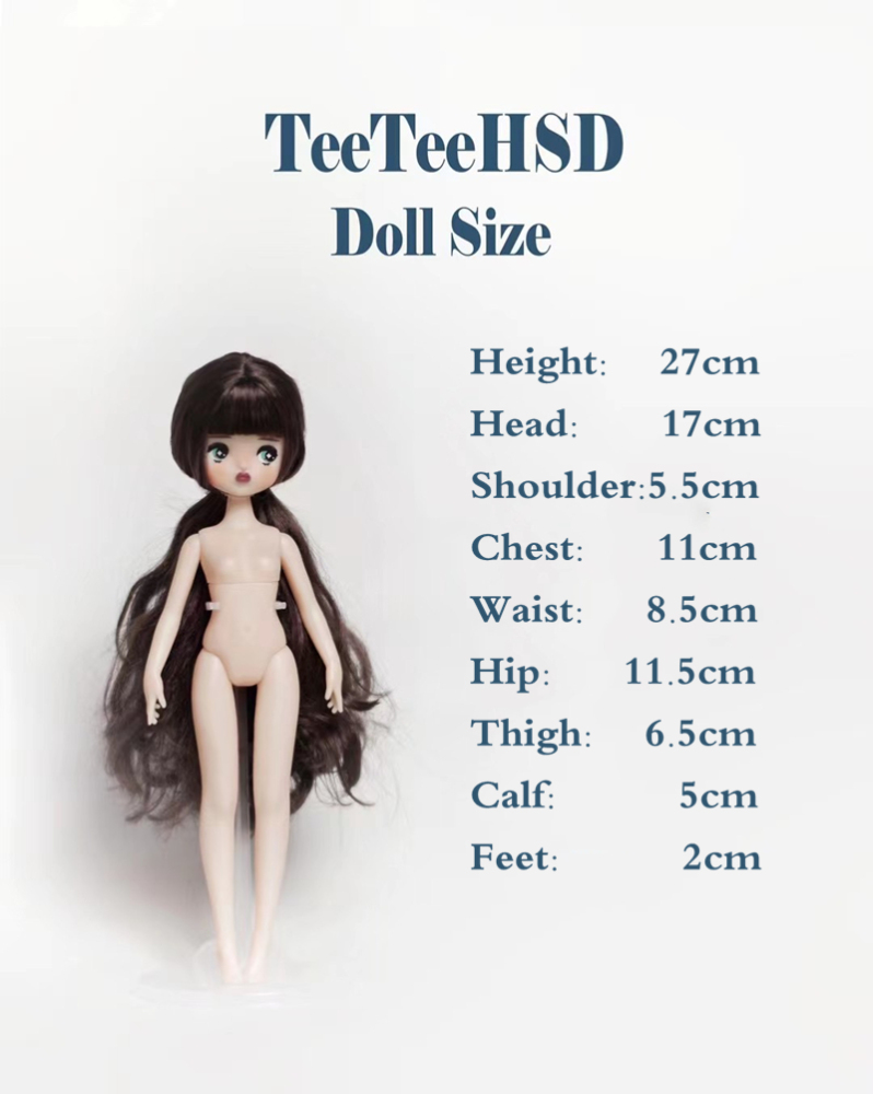 stock teeteehsd pvcdoll 1/6