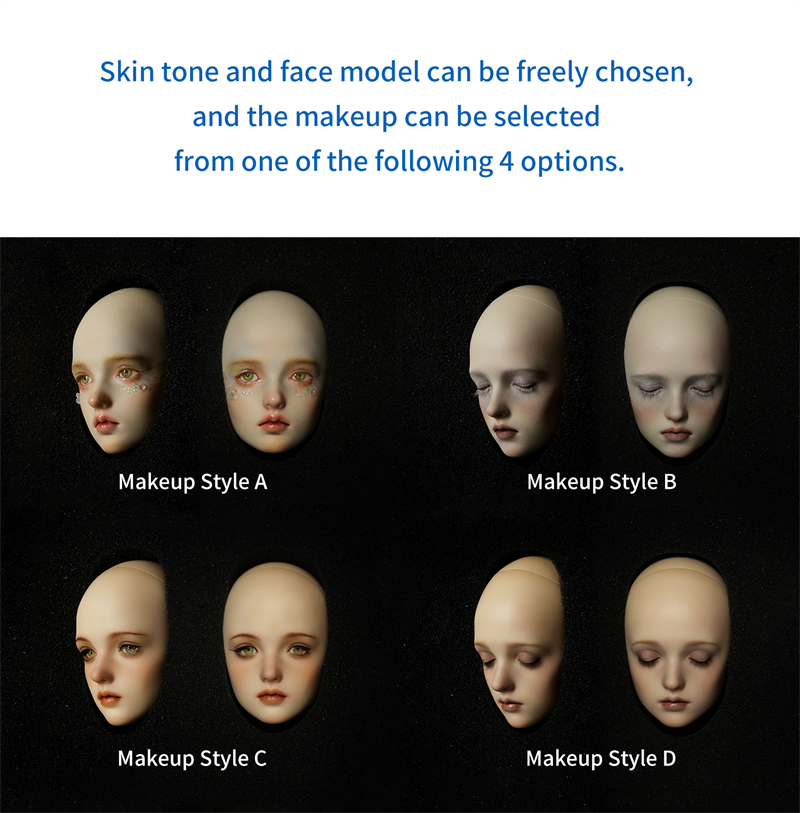 “the ephemera” limited full set byears doll bjd