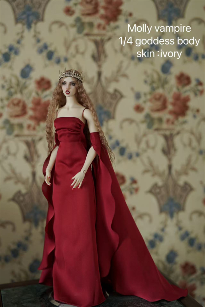 stock~ molly doll 1/4   bjd resin metisdoll