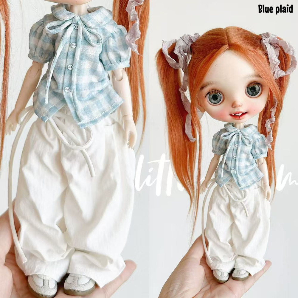 2025 Second Release-Bow Tie Shirt bjd blythe Little Dream Girl pre-order outfit
