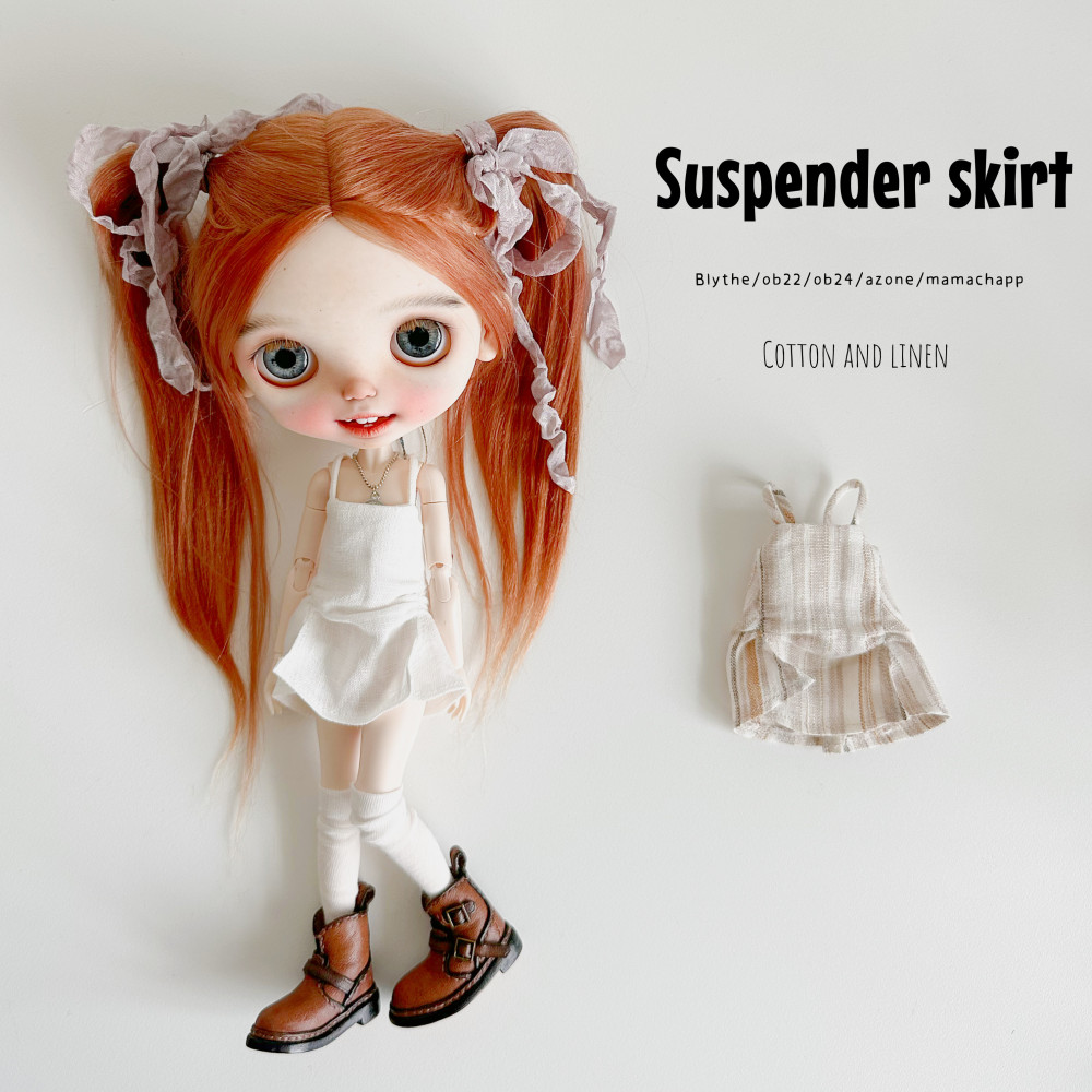 2025 Second Release-Suspender Skirt bjd blythe Little Dream Girl pre-order outfit