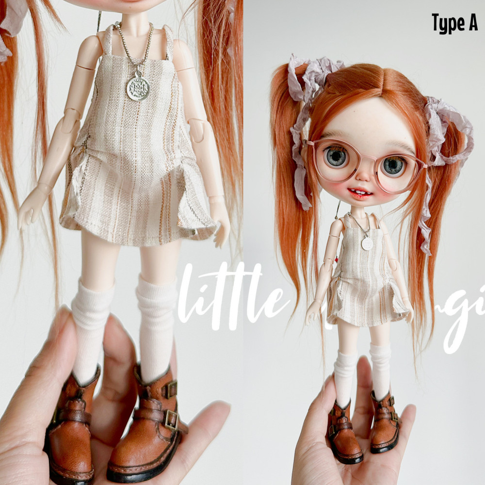 2025 Second Release-Suspender Skirt bjd blythe Little Dream Girl pre-order outfit