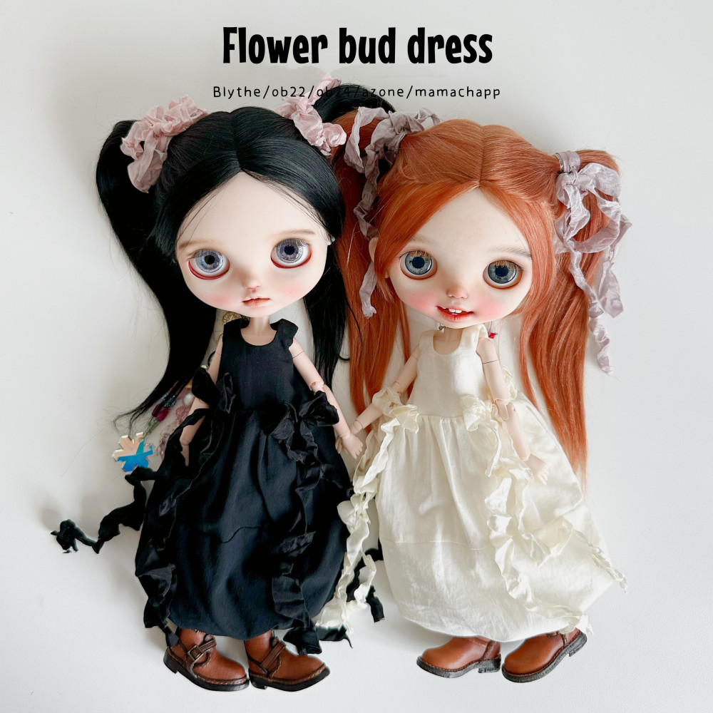 2025 Second Release-Flower Bud Dress bjd blythe Little Dream Girl pre-order outfit