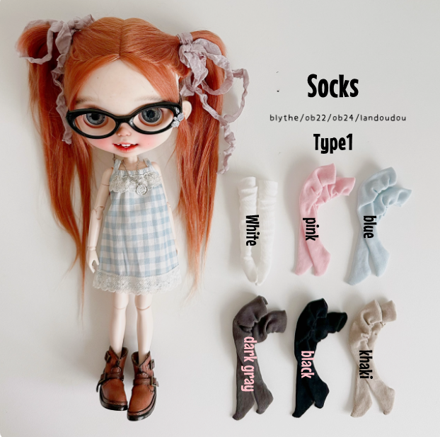 Socks bjd ob11 blythe pre-order outfit【Little Dream Girl】