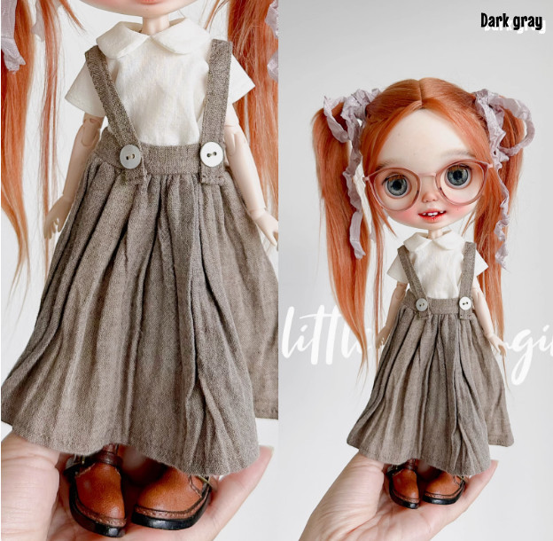 2025 Second Release-Strap Skirt bjd blythe Little Dream Girl pre-order outfit
