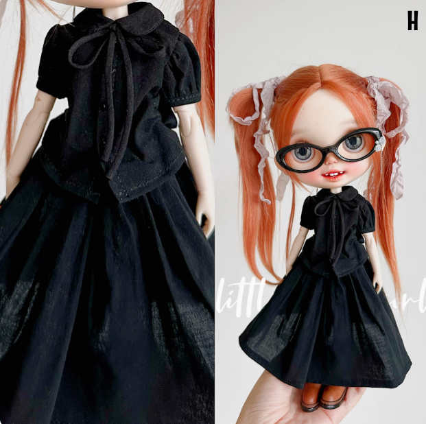 2025 Second Release-Floral Print Skirt bjd blythe Little Dream Girl pre-order outfit