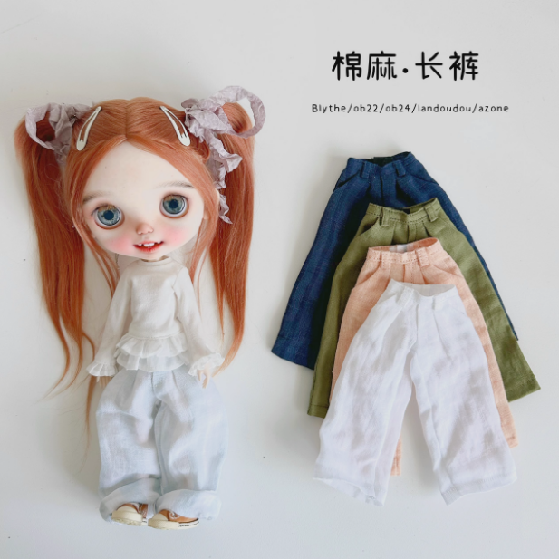 2025 Second Release-Ruffled Trim T-Shirt bjd blythe Little Dream Girl pre-order outfit